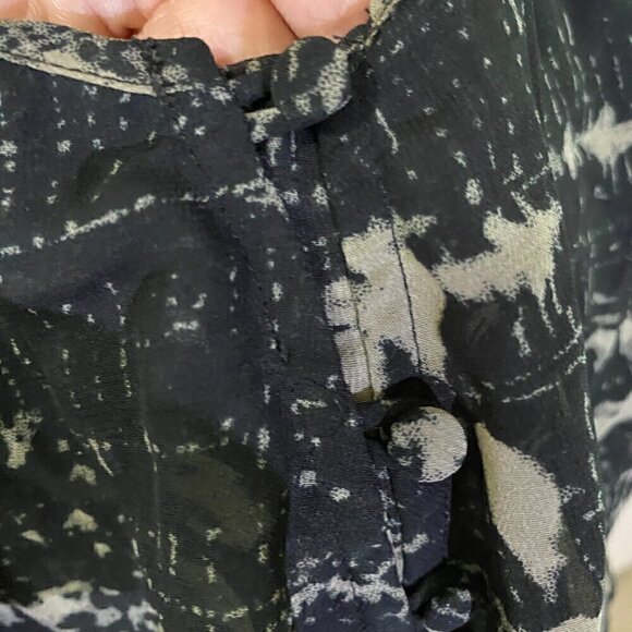 Jacob Black and  Tan Dress/Beach coverup - Picture 5 of 5